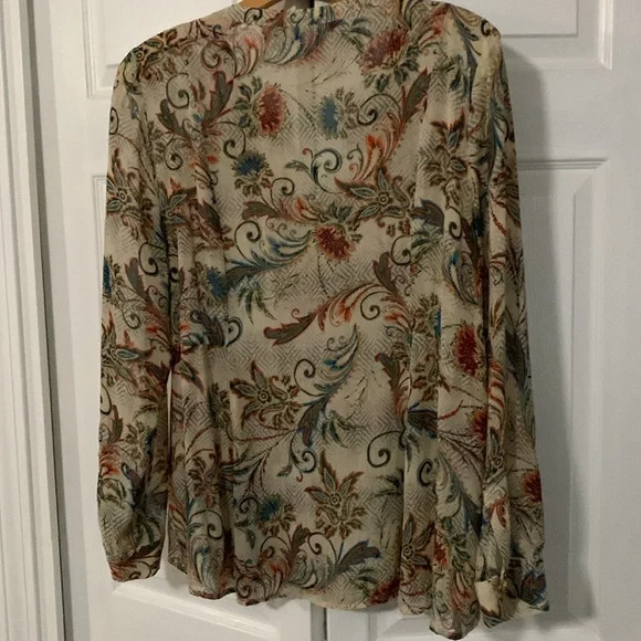 Sundance silk blouse XL - Picture 4 of 7